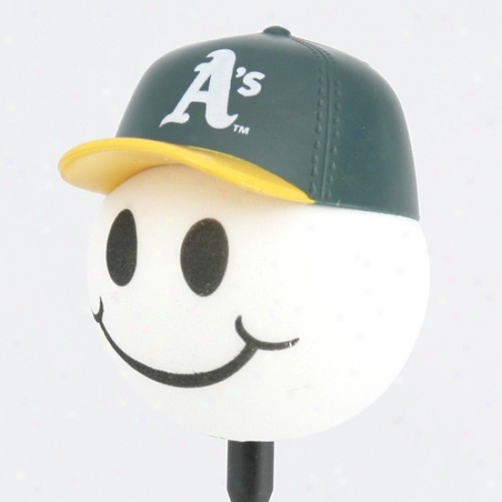 Oakland Athlwtics Baseball Cap Antenna Topper