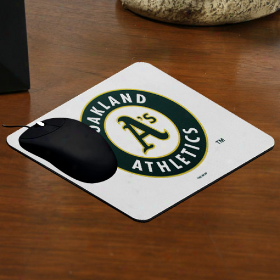 Oakland Athletics Neoprene Mouse Pad