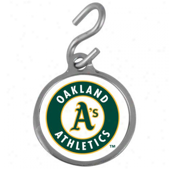 Oakland Athletics Pet Id Tag