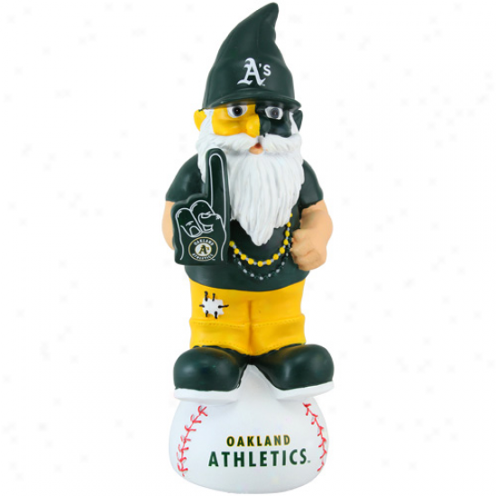 Oakland Athletics Team Mascot Gnome