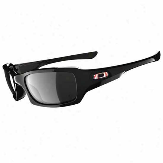 Oakley Philadelphia Phillies Black Fives Squared Sunglasses