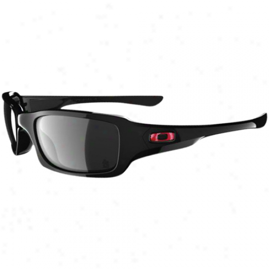 Oakley St. Louis Cardinals Black Fives Squraed Sunglasses