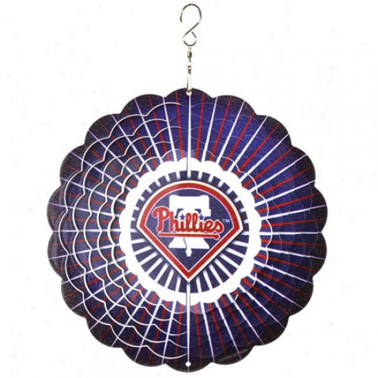 Philadelphia Phillies 10'' Team Logo Designer Wind Spinner