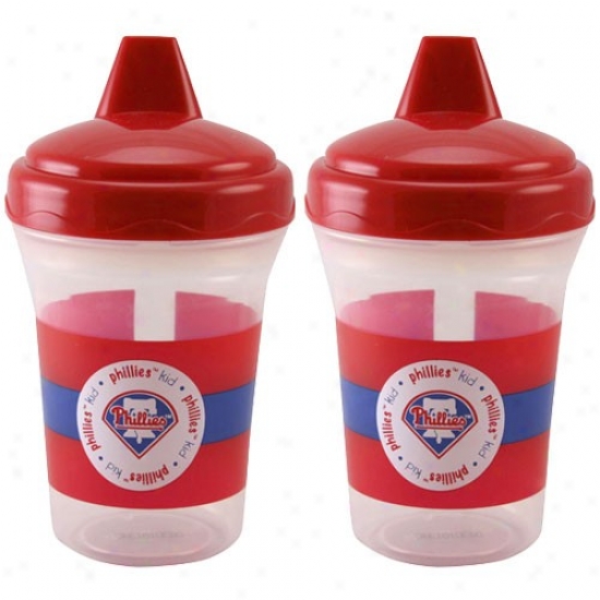 Philadelphia Phillies 2-pack 5oz. Sippy Cups