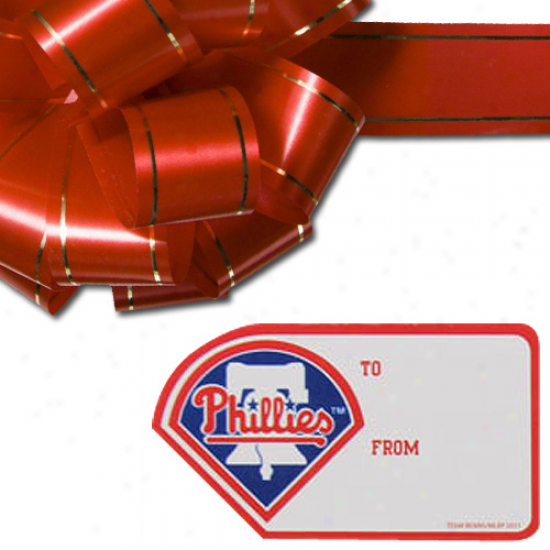 Philadelphia Phillies 3-pack Team Gift Tag Sheets