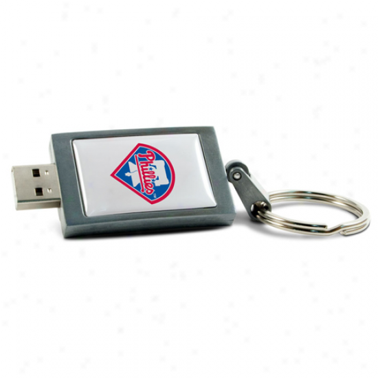 Philadelphia Phillies 4gb Usb Flash Drive Keychain