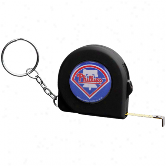 Philadelphia Phillies 6' Mini Tape Measure Keychain