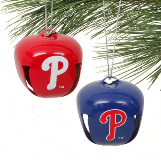 Philadelphia Phillies 8-piece Bell Ornament Set