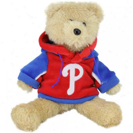 Philadelphia Phillies 8'' Plush Hoody Bear