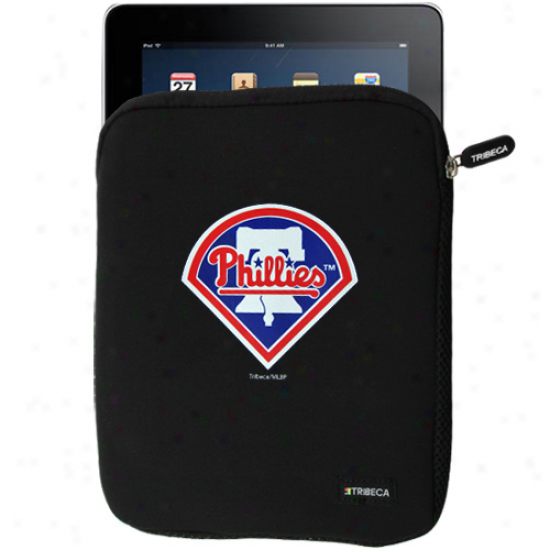 Philadelphia Phillies Apple Ipad Slip Sleeve - Black