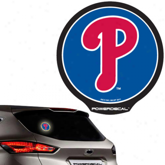 Philadelphia Phillies Backlit Led Motion Sensing Powerdecal