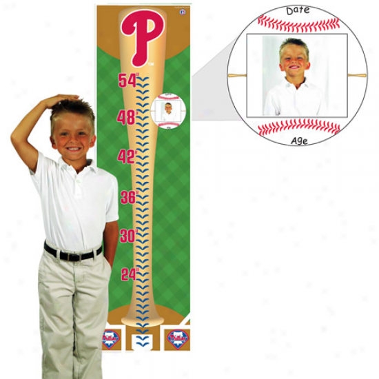 Phuladelphia Phillies Baseball Bat Growth Chart