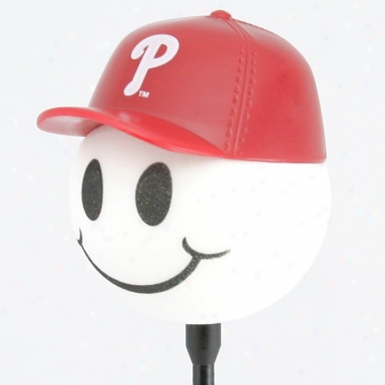 Phliadelphia Phillies Baseball Cap Antenna Topper