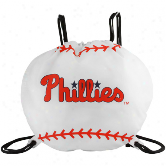 Phildelphia Phillies Baseball Drawstring Backpack