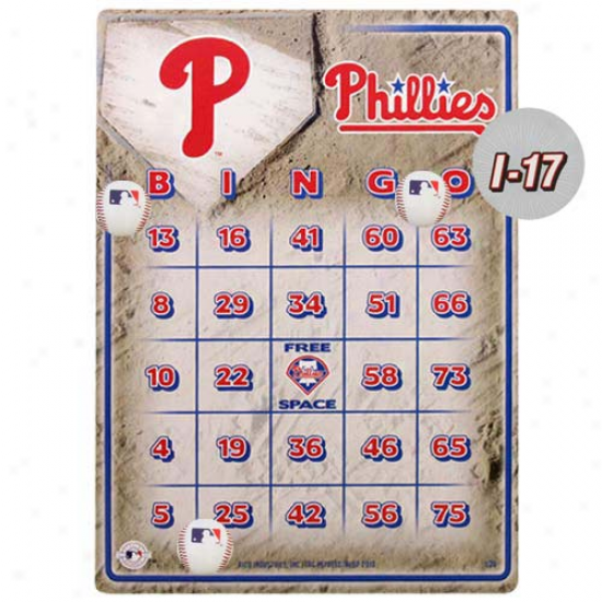 Philadelphia Phillies Bingo Game
