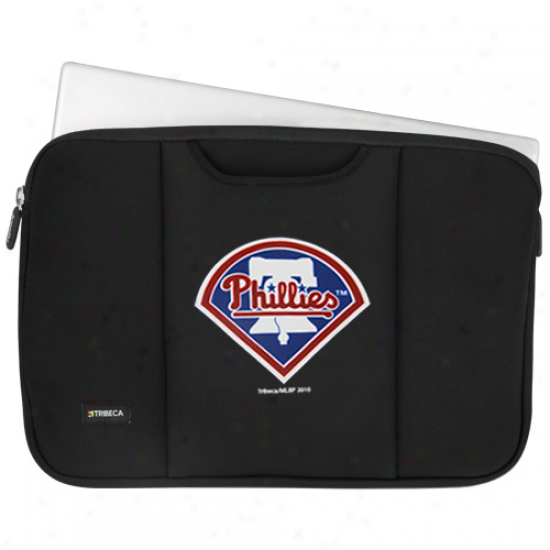 Philadelphia Phillies Black 13'' Notebook Breathe Sleeve