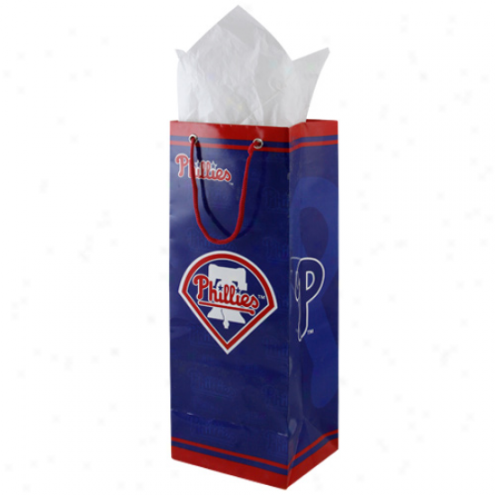 Philadelphia Phillie Blue Bottle Gif Bag