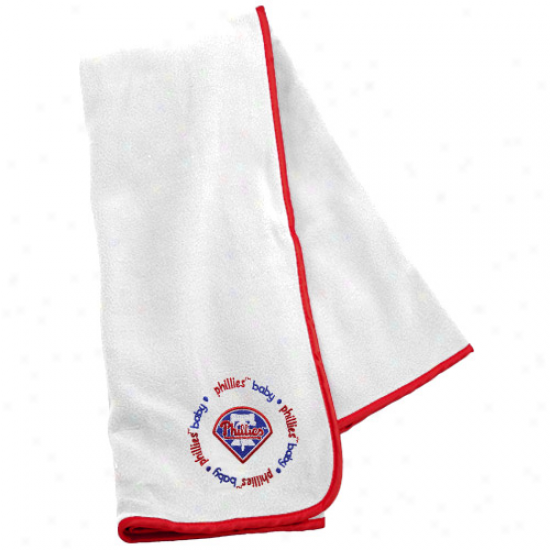 Philadelphia Pnillies Infant Cotton Receiving Blanket