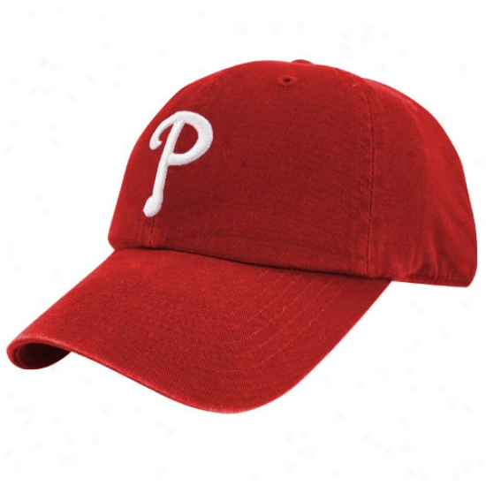 Philadelphia Phillies Red Franchise Fitted Hat