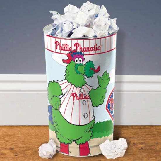Philadelphia Phillies Tapeed Wastebasket