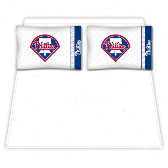Philadelphia Phillies White Full Sheet Set