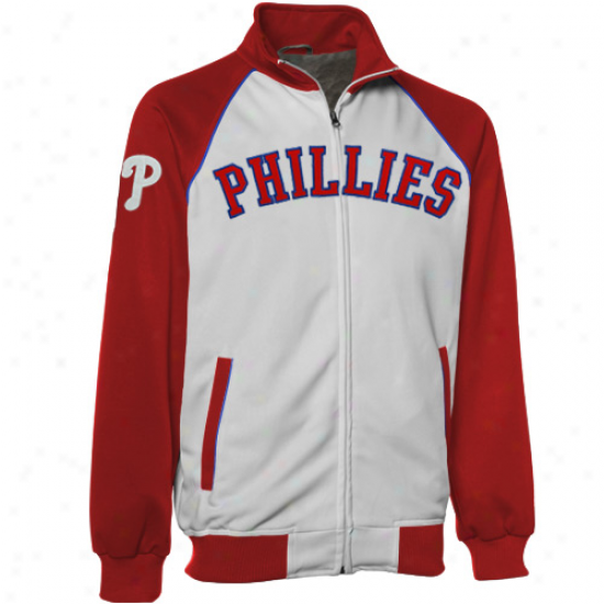 Philadelphia Phillies Of a ~ color Track Jacket