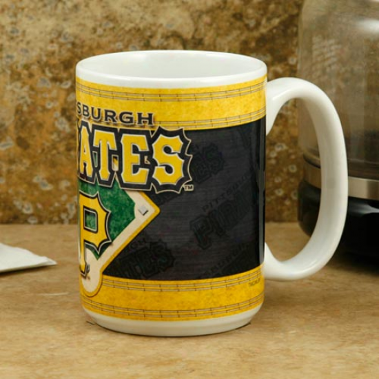 Pittsburgh Pirates 15oz. Sublimated Logo Mug