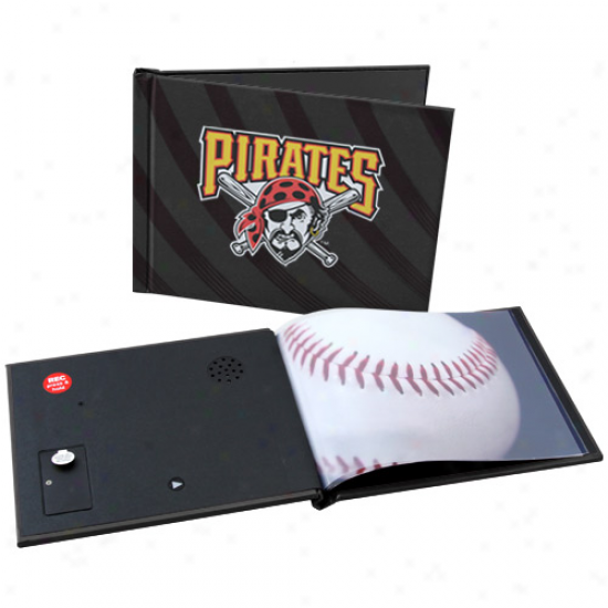 Pittsburgh Pirates 6'' X 8'' Black Rcordable Photobook