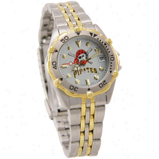 Pittsburgh Pirates Ladies Stainless Steel All-star Wafch
