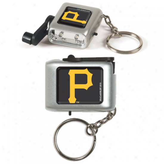 Pittsburgh Pirates Led Eo Light Keychain