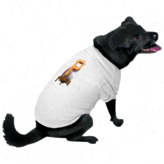 Pittsburgh Pirates Performance Pet T-shirt - White