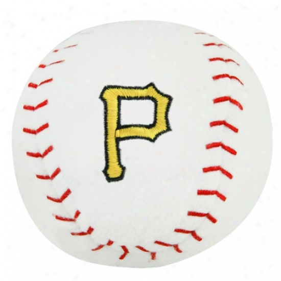 Pittsburgh Pirates Plush Team Bqseball Rattle