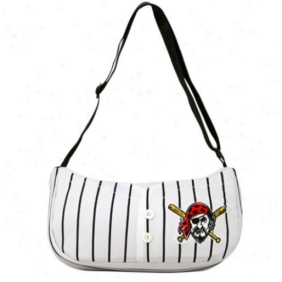 Pittsburgh Pirates White Pinstripe Baseball Jersey Purse