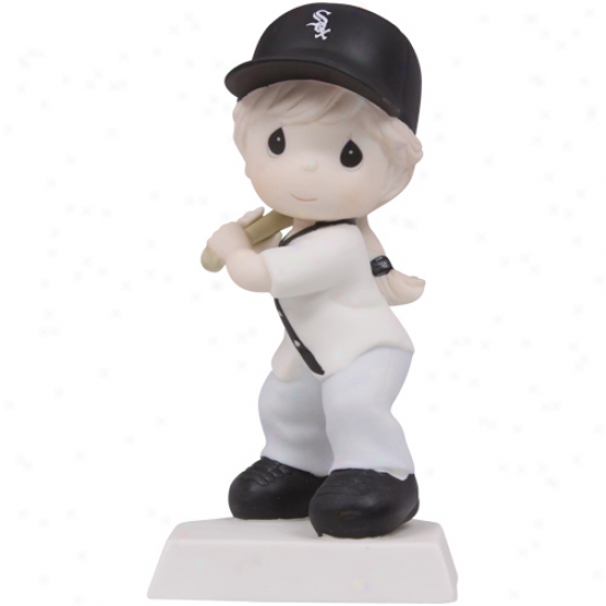 Precious Moments Chicago White Sox Girl Swng For The Fence Figurine