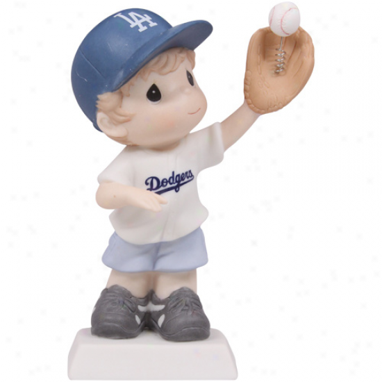 Precious Moments L.a. Dodgers Lad You Get Me Caught Up Figurine