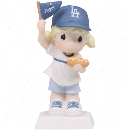 Precious Moments L.a. Dodgers Girl Fan-tastic Day Figurine