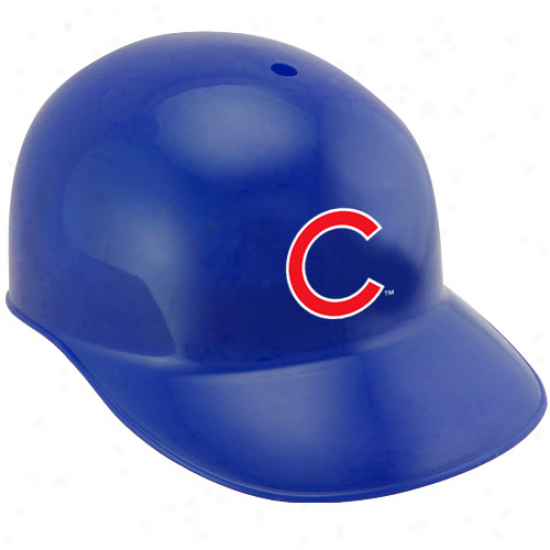 Rawlings Chicago Cubs Noble Blue Replica Batting Helmet