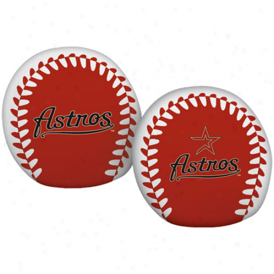 Rawlings Houston Astros 4'' Quick Toss Softee Baseball