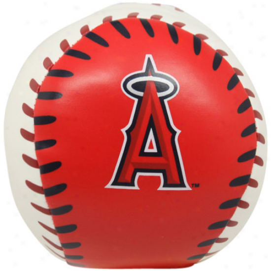 Rawlings Los Angeles Angels Of Anaheim 4'' Quick Toss Softee Baseball