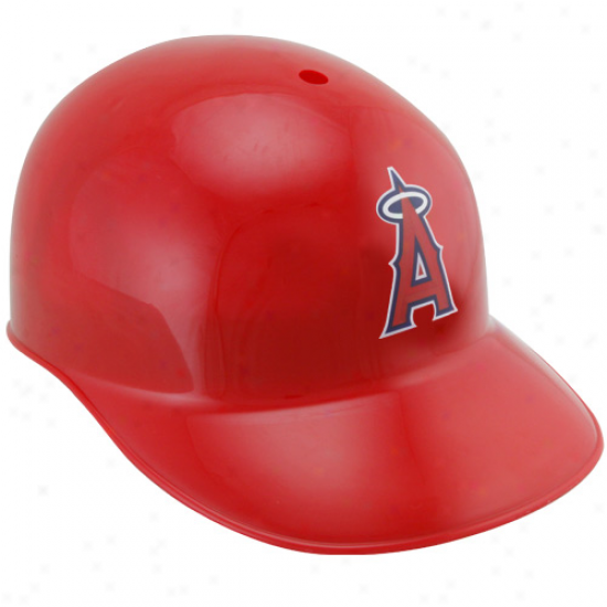 Rawlings Los Angeles Angels Of Anaheim Red Replica Batting Helmet