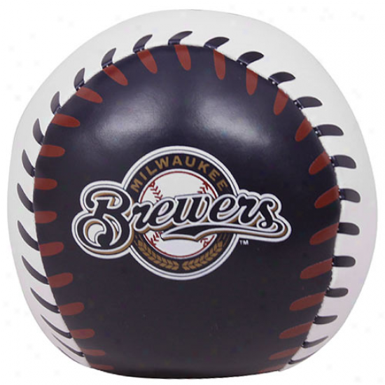 Rawlings Milwaukee Brewers  4'' Quick Toss Softee Baseball