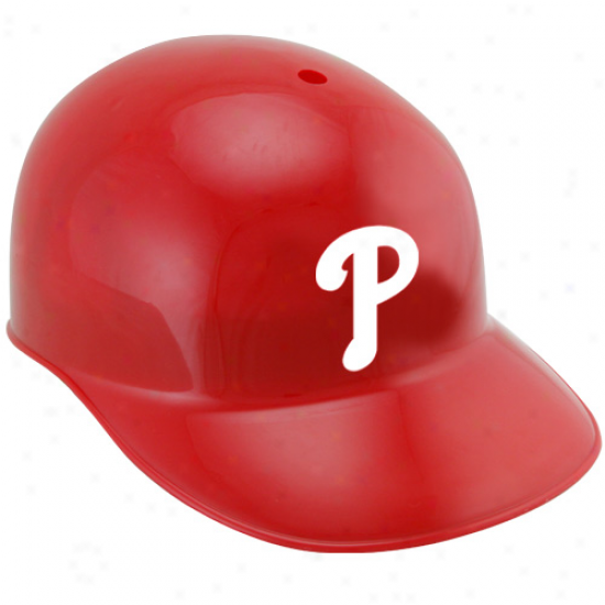 Rawlings Philadelphia Phillies Red Replica Batting Helmet