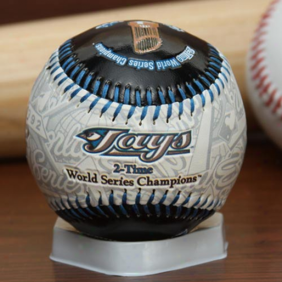 Rawlings Toronto Blue Jays 2x World Series Champs Collectible Baseball