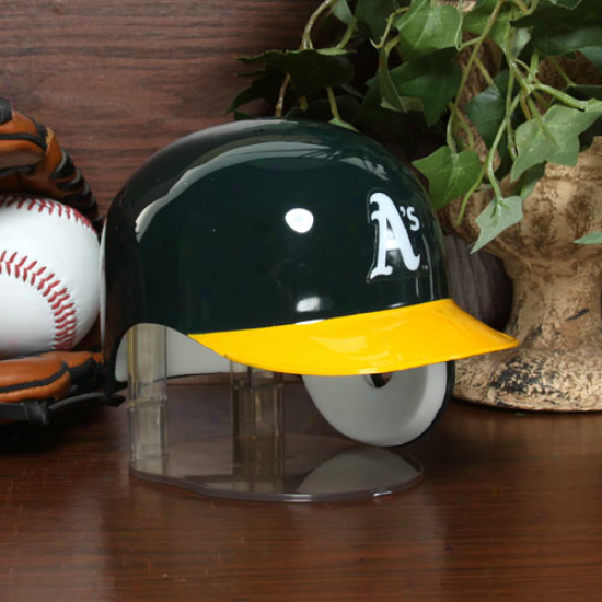 Riddell Oakland Athletics Green Mini Replica Batter's Helmet