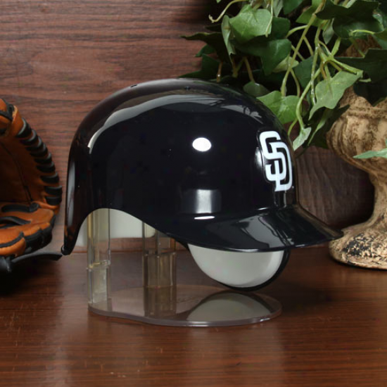 Riddell San Diego Padres Ships Blue Mini Replica Batter's Helmet