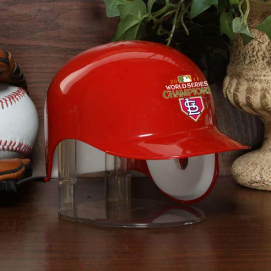 Riddell St. Louis Cardinalw2 011 World Series Cgampions Mini Batting Helmet