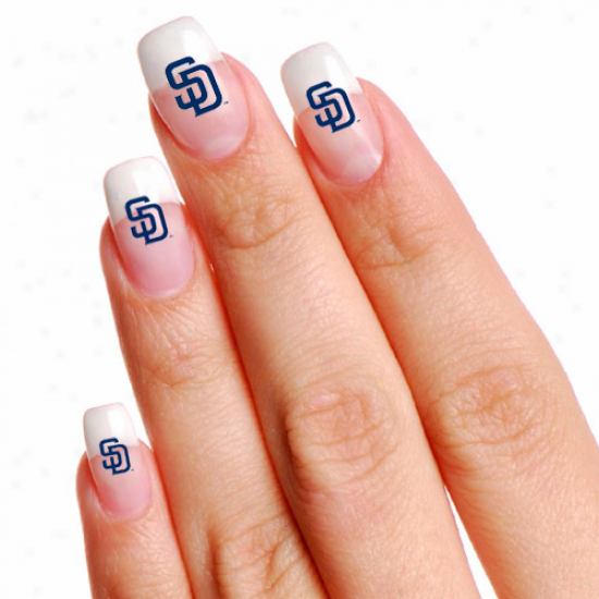 San Diego Padres 4-pack Temporary Najl Tattoos