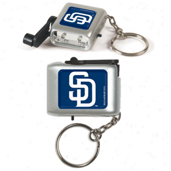 San Diego Padres Led Eco Light Keychain