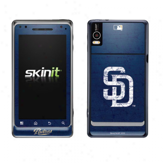 San Diego Padres Navy Dismal Droid 2 Distressed Peel