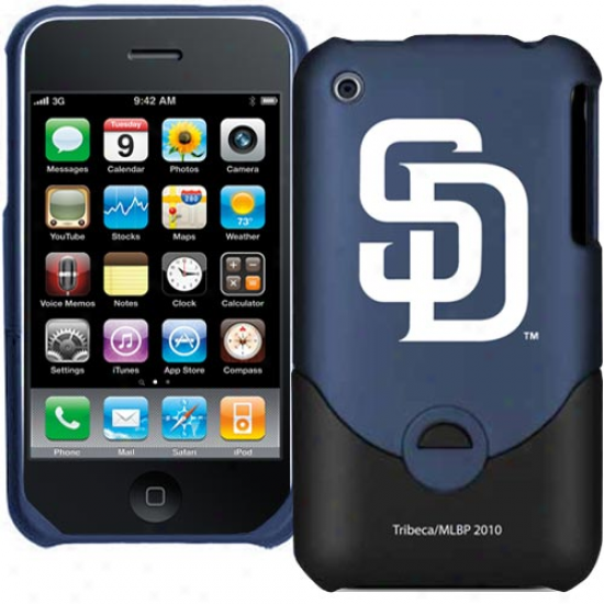 San Diego Padres Ships Blue Iphone 3g/3gs Duo Shell State